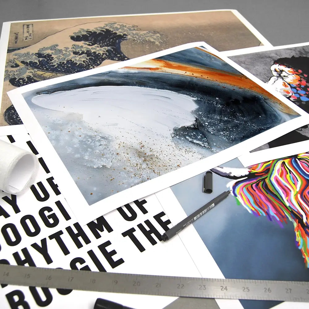 Ember Through The Frost Art Print Ember Through The Frost Art Print wall art product Studio Paint-Ing