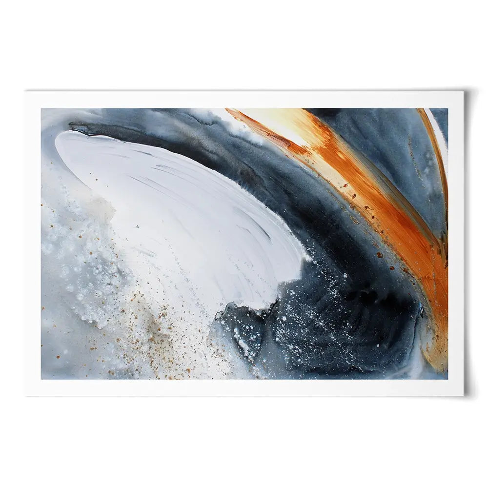 Ember Through The Frost Art Print Ember Through The Frost Art Print wall art product Studio Paint-Ing