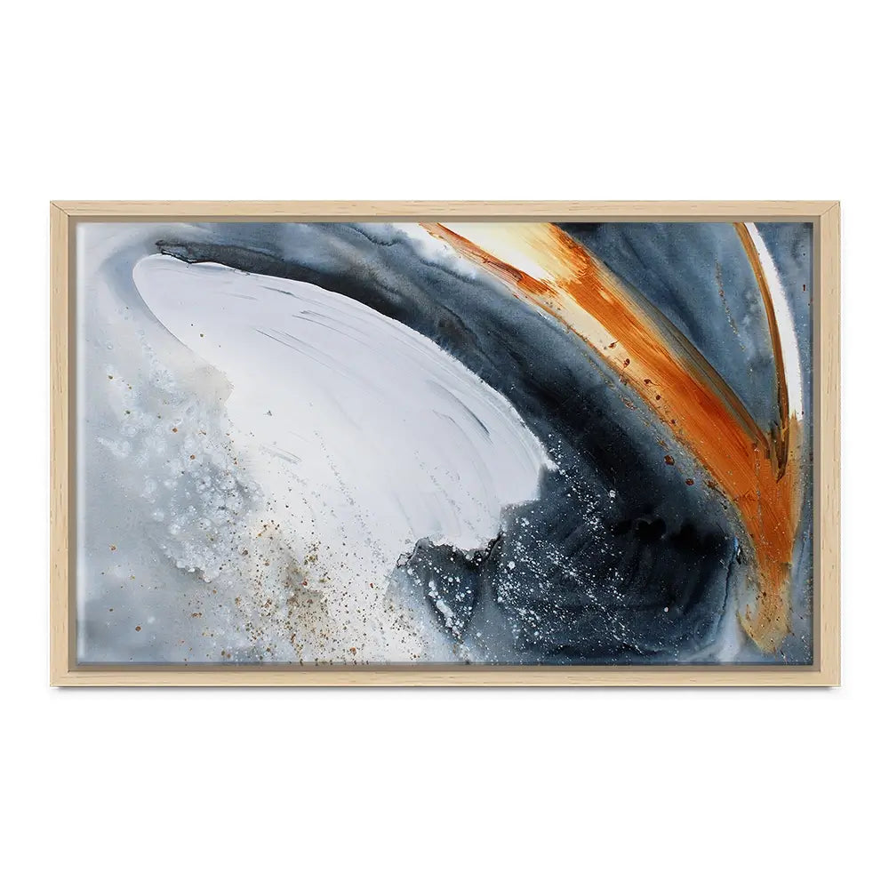 Ember Through The Frost Canvas Print Ember Through The Frost Canvas Print wall art product Studio Paint-Ing