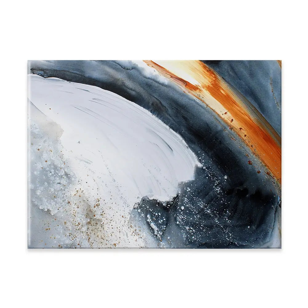 Ember Through The Frost Canvas Print Ember Through The Frost Canvas Print wall art product Studio Paint-Ing