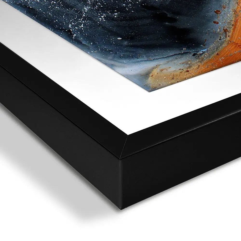 Ember Through The Frost Framed Art Print Ember Through The Frost Framed Art Print wall art product Studio Paint-Ing