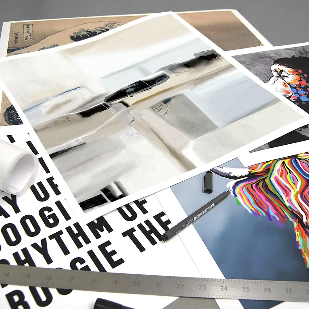 Embracing Life Square Art Print Embracing Life Square Art Print wall art product Roberto Moro