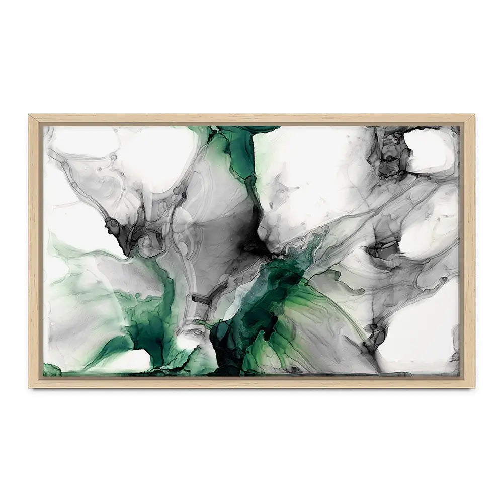 Emerald Gale Canvas Print Emerald Gale Canvas Print wall art product Jennifer Goldberger