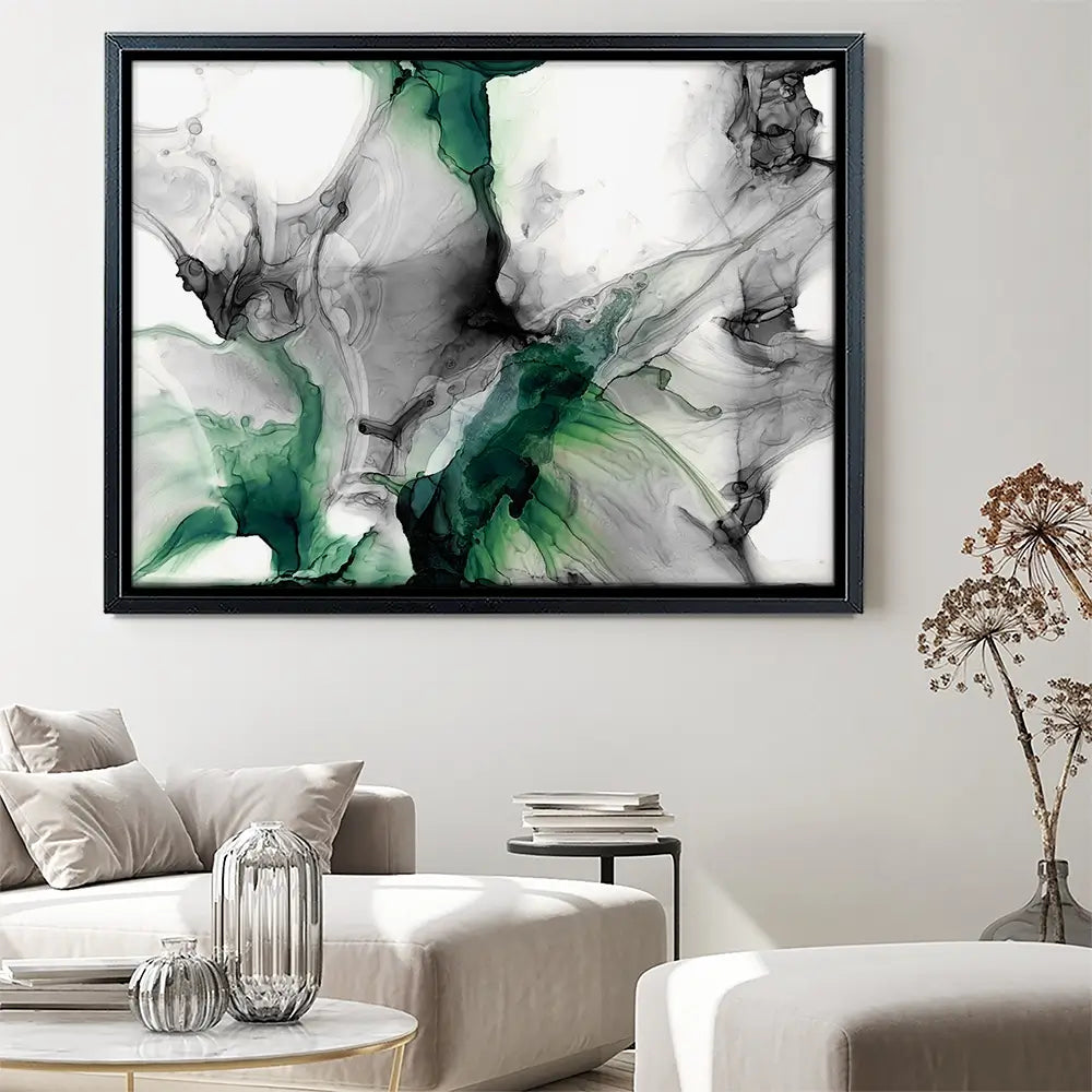 Emerald Gale Canvas Print Emerald Gale Canvas Print wall art product Jennifer Goldberger