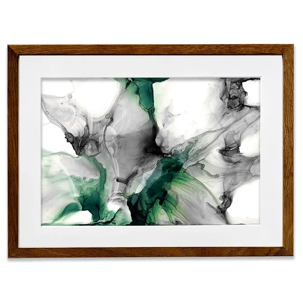 Emerald Gale Framed Art Print Emerald Gale Framed Art Print wall art product Jennifer Goldberger
