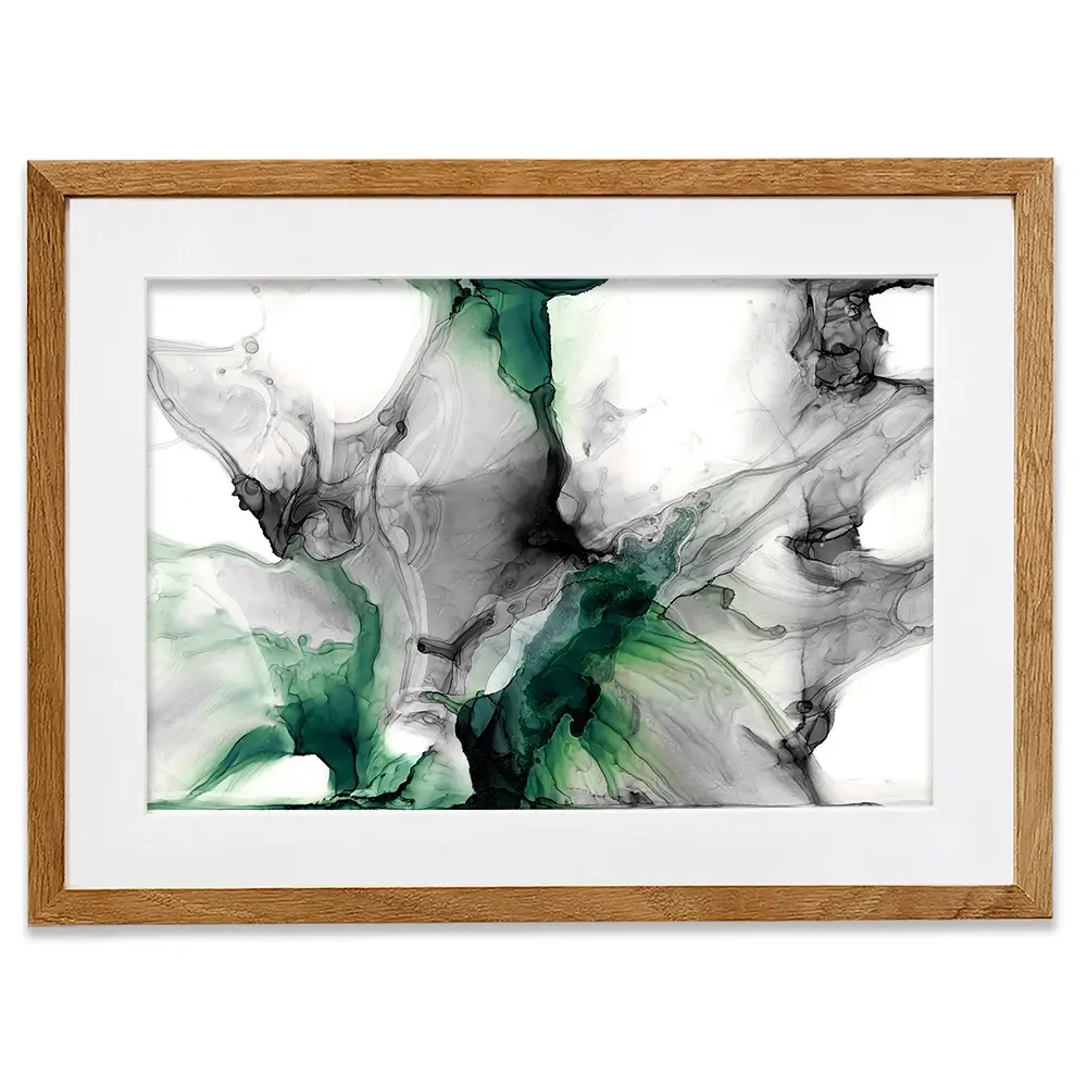 Emerald Gale Framed Art Print Emerald Gale Framed Art Print wall art product Jennifer Goldberger