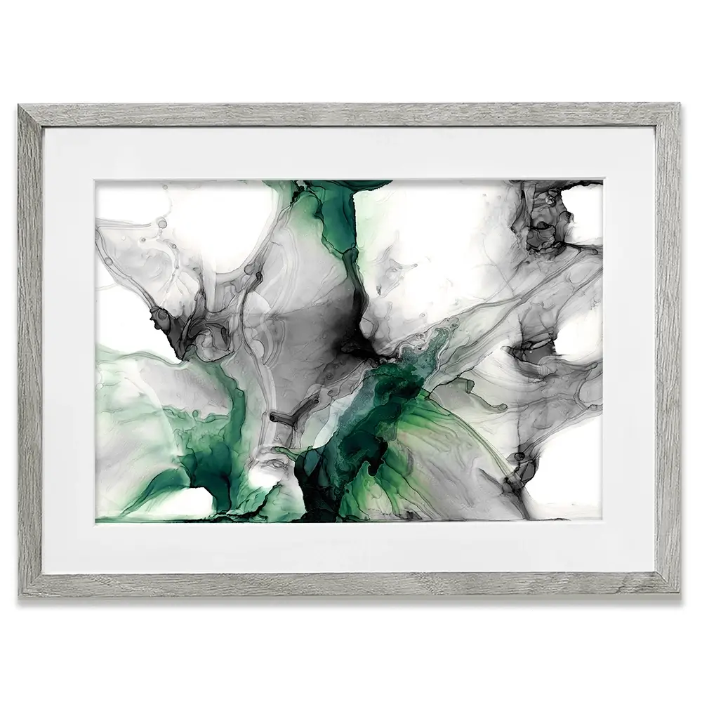 Emerald Gale Framed Art Print Emerald Gale Framed Art Print wall art product Jennifer Goldberger