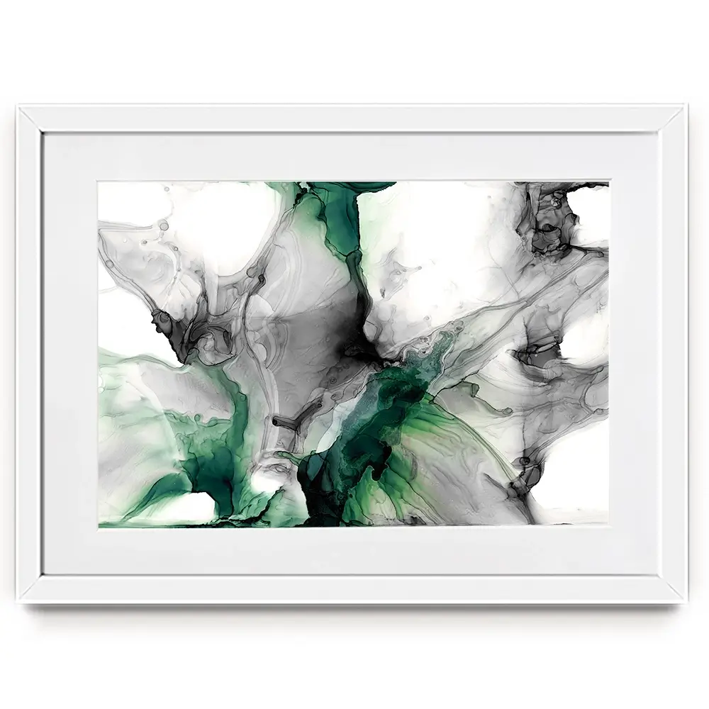Emerald Gale Framed Art Print Emerald Gale Framed Art Print wall art product Jennifer Goldberger
