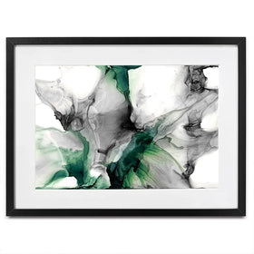 Emerald Gale Framed Art Print Emerald Gale Framed Art Print wall art product Jennifer Goldberger