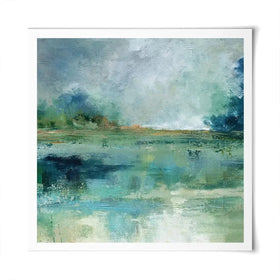 Emerald Isle Square Art Print Emerald Isle Square Art Print wall art product Carol Robinson