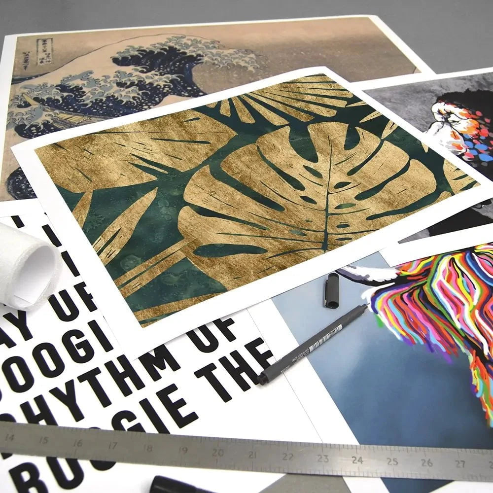 Emerald Jungle Art Print Emerald Jungle Art Print wall art product June Erica Vess