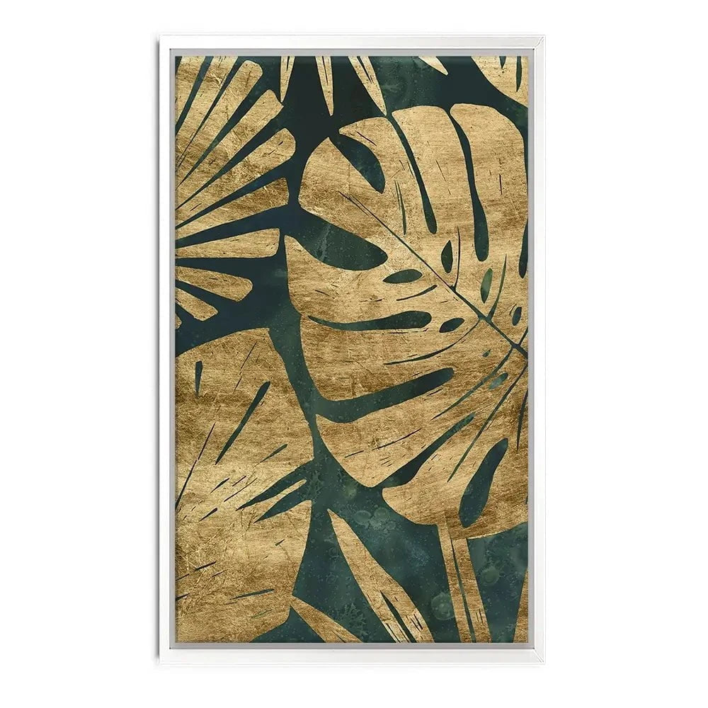 Emerald Jungle Canvas Print Emerald Jungle Canvas Print wall art product June Erica Vess