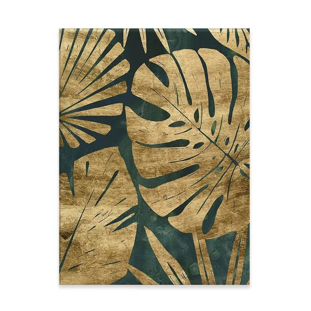 Emerald Jungle Canvas Print Emerald Jungle Canvas Print wall art product June Erica Vess