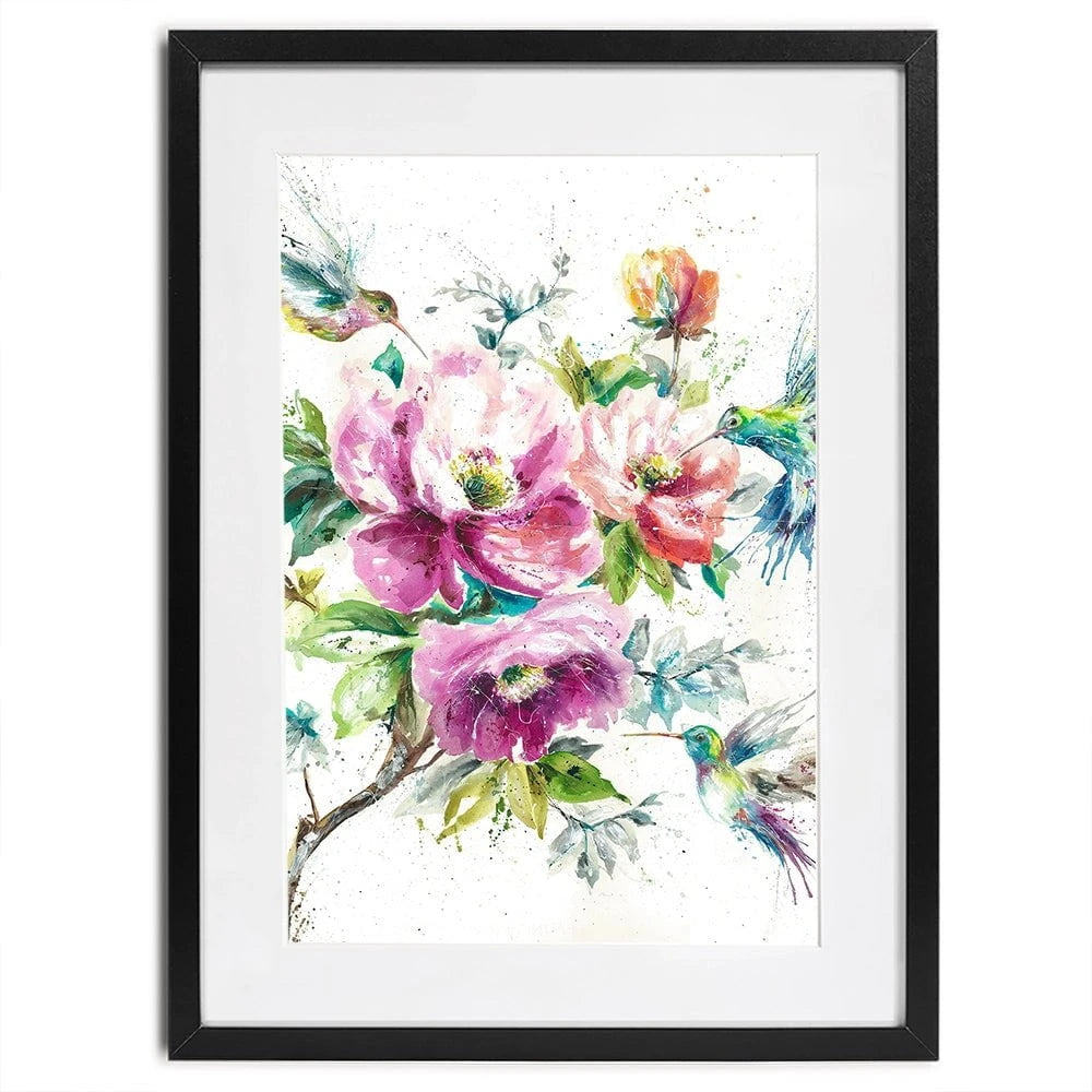 Enchanted Garden Framed Art Print Enchanted Garden Framed Art Print wall art product Nicola Jane Rowles
