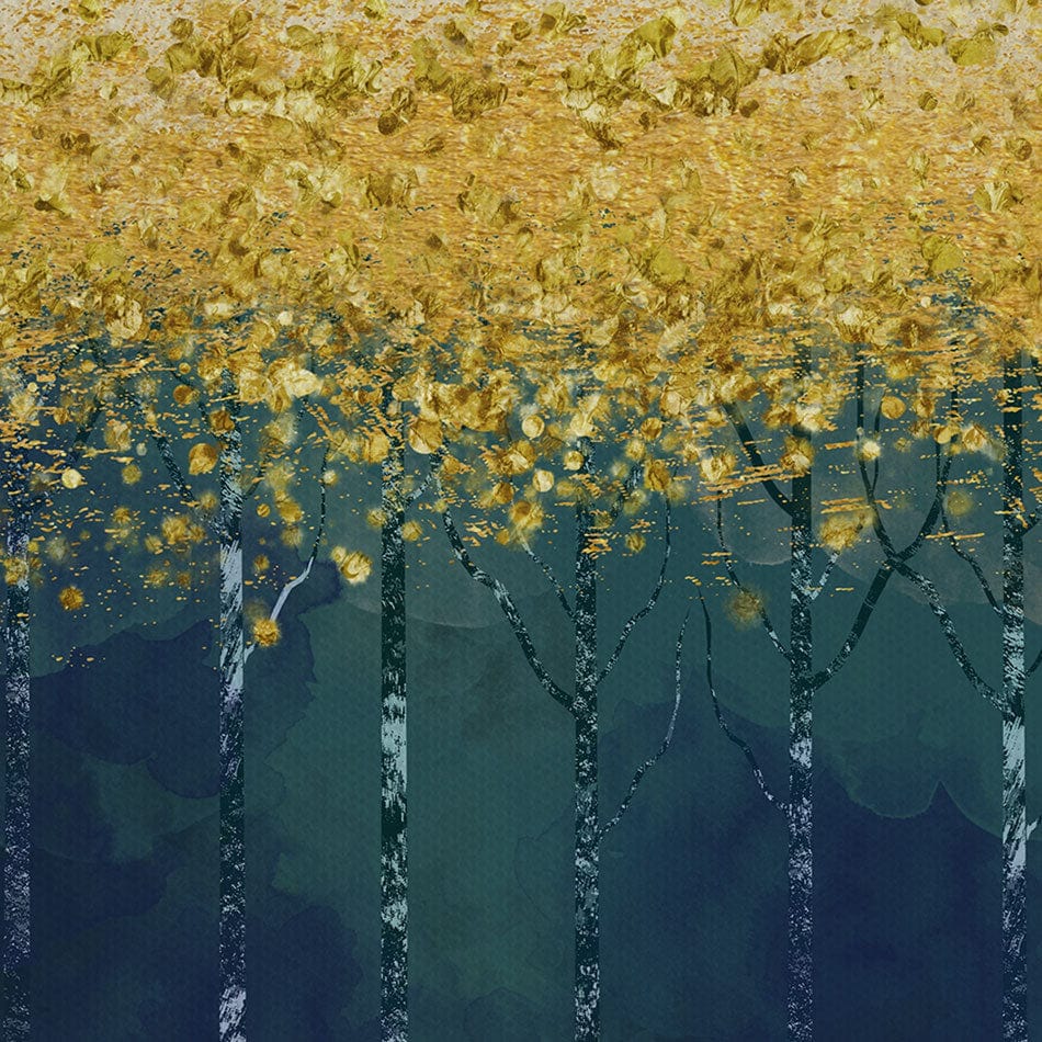 Endless Trees Canvas Print wall art product 3d artwork wallpaper / Shutterstock
