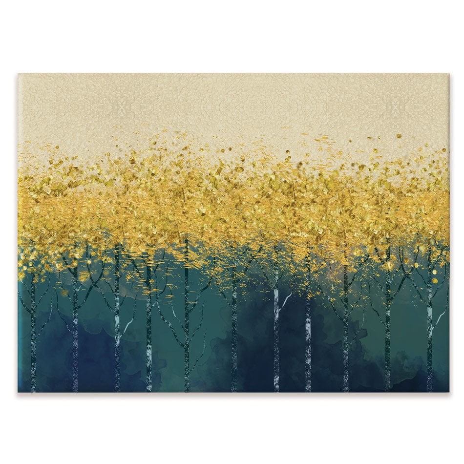 Endless Trees Canvas Print wall art product 3d artwork wallpaper / Shutterstock