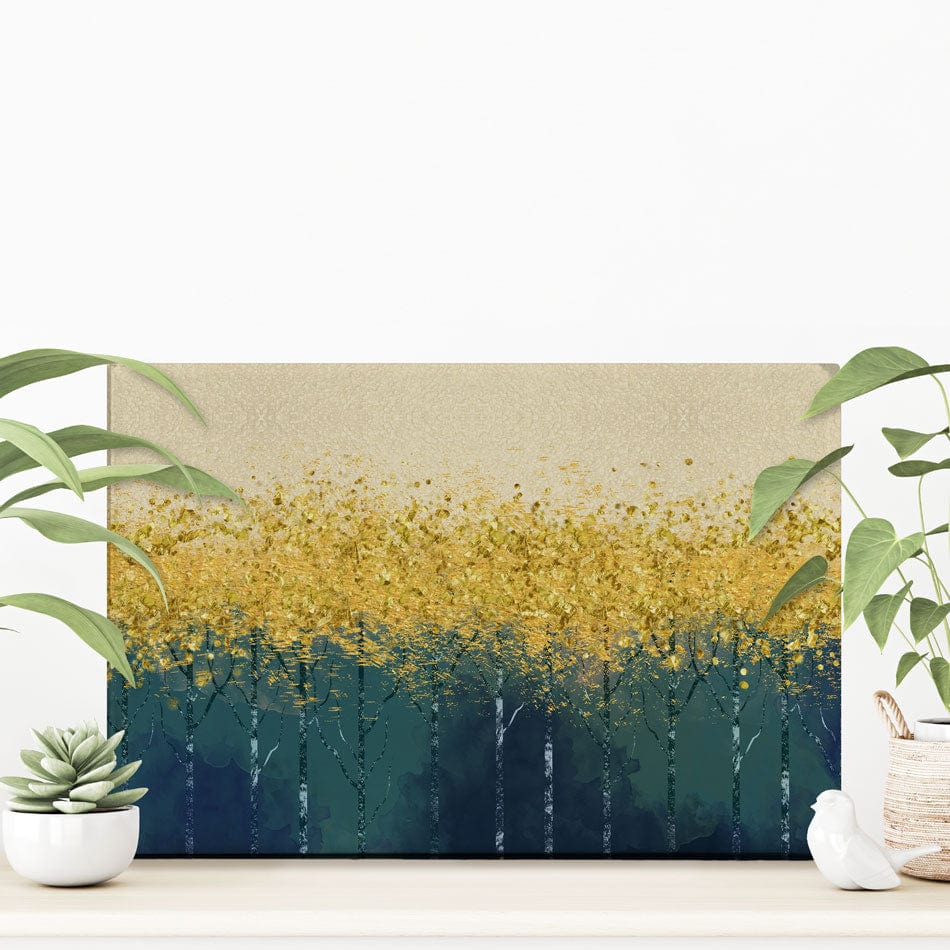 Endless Trees Canvas Print wall art product 3d artwork wallpaper / Shutterstock
