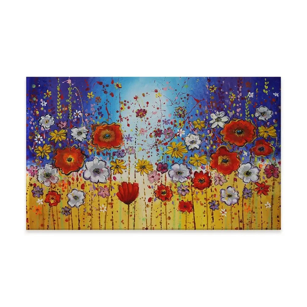 Energy Flowers Canvas Print Energy Flowers Canvas Print wall art product Maria Moretti