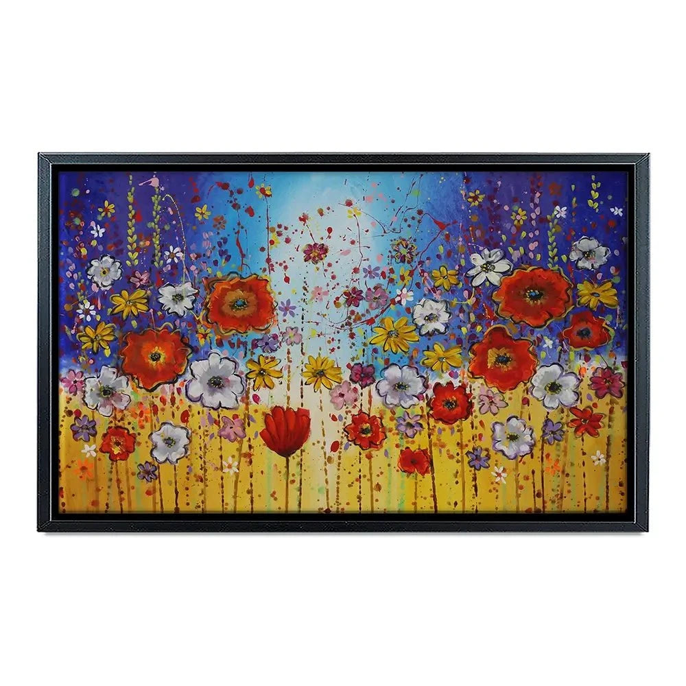 Energy Flowers Canvas Print Energy Flowers Canvas Print wall art product Maria Moretti