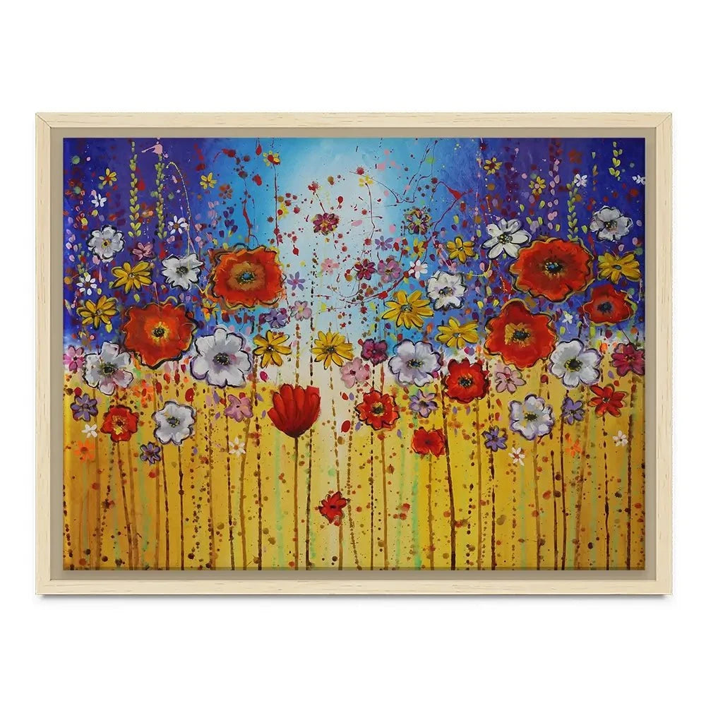 Energy Flowers Canvas Print Energy Flowers Canvas Print wall art product Maria Moretti