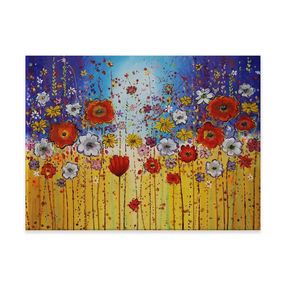 Energy Flowers Canvas Print Energy Flowers Canvas Print wall art product Maria Moretti