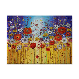Energy Flowers Canvas Print Energy Flowers Canvas Print wall art product Maria Moretti