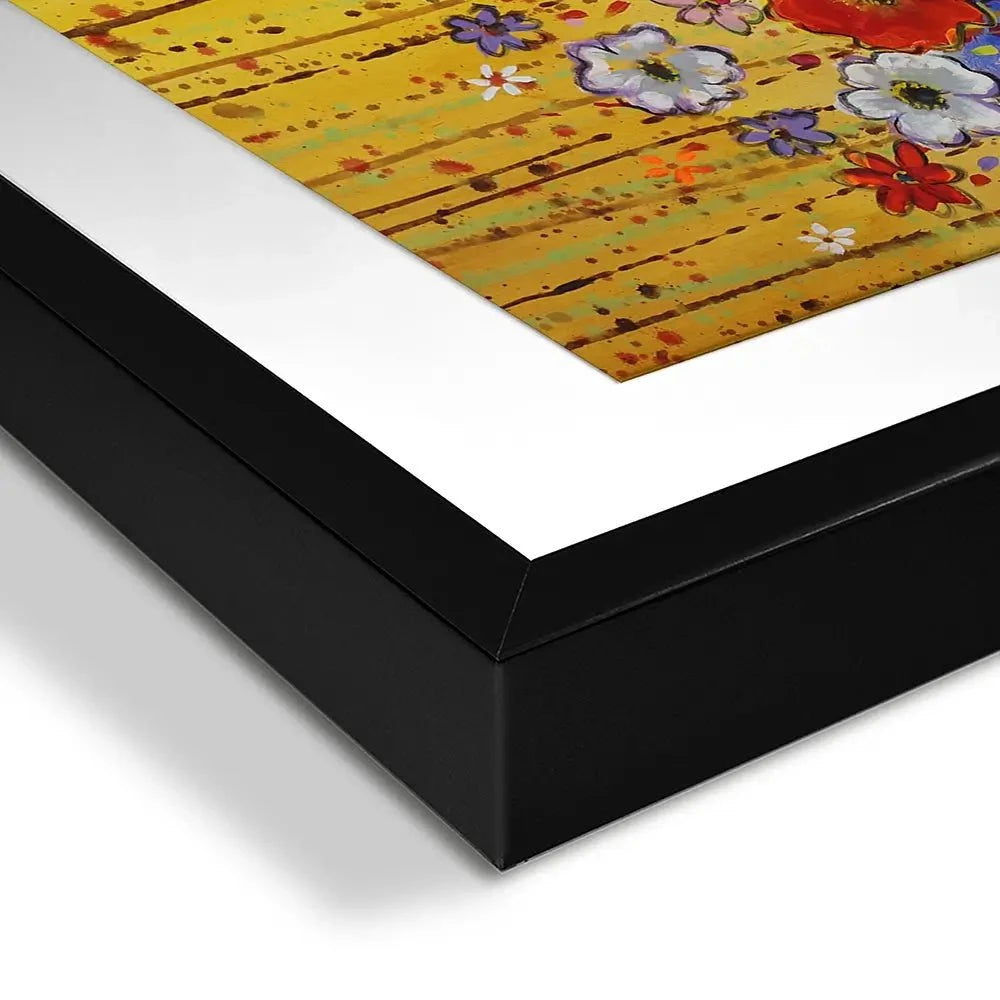 Energy Flowers Framed Art Print Energy Flowers Framed Art Print wall art product Maria Moretti