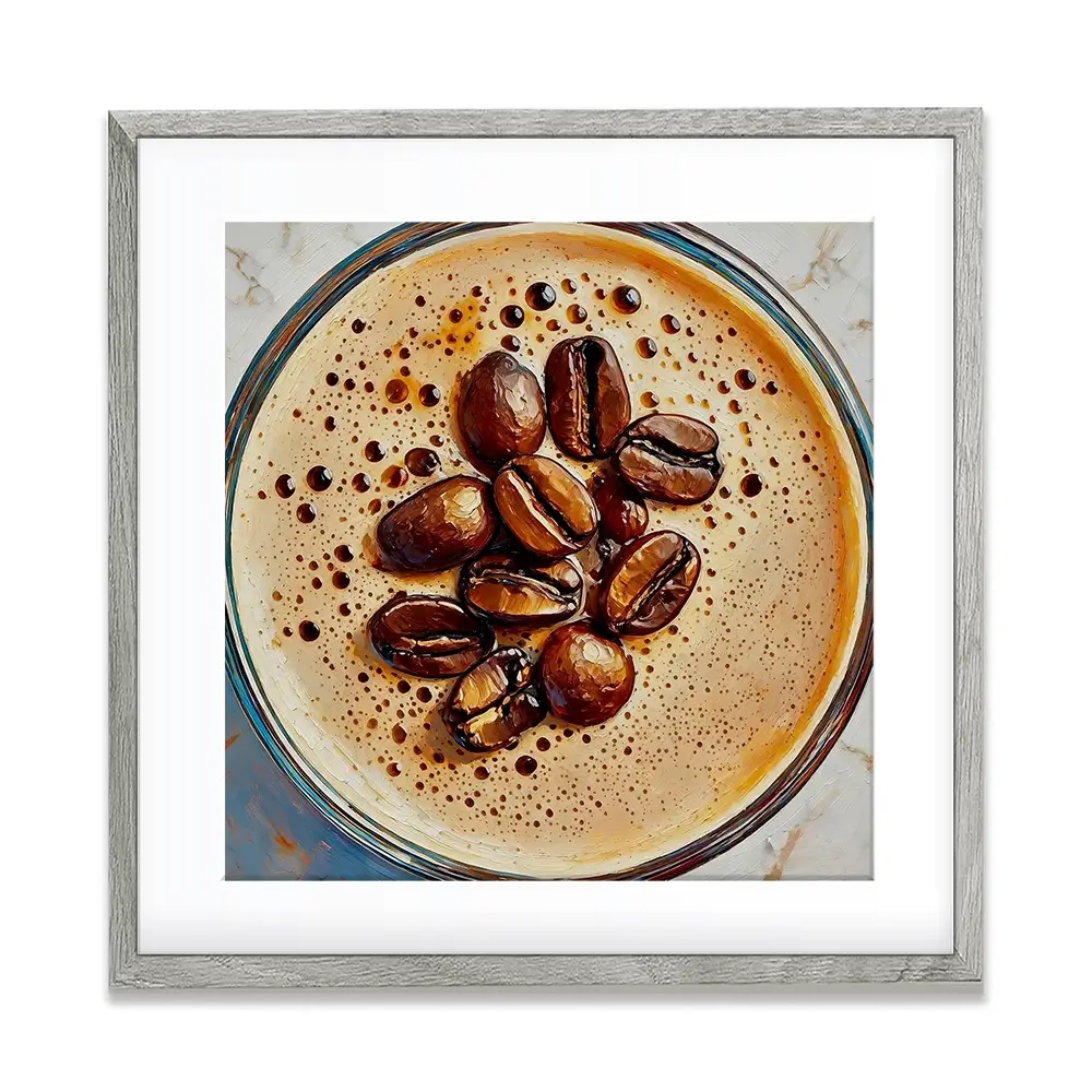 Espresso Martini Cocktail Square Framed Art Print Espresso Martini Cocktail Square Framed Art Print wall art product David Alexander Elder