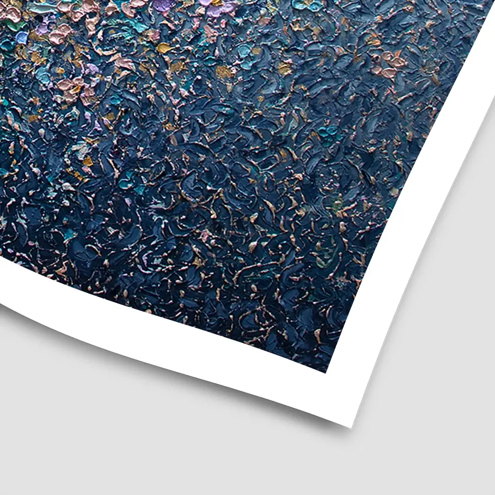 Eternal Bloom Square Art Print Eternal Bloom Square Art Print wall art product Nada Khatib