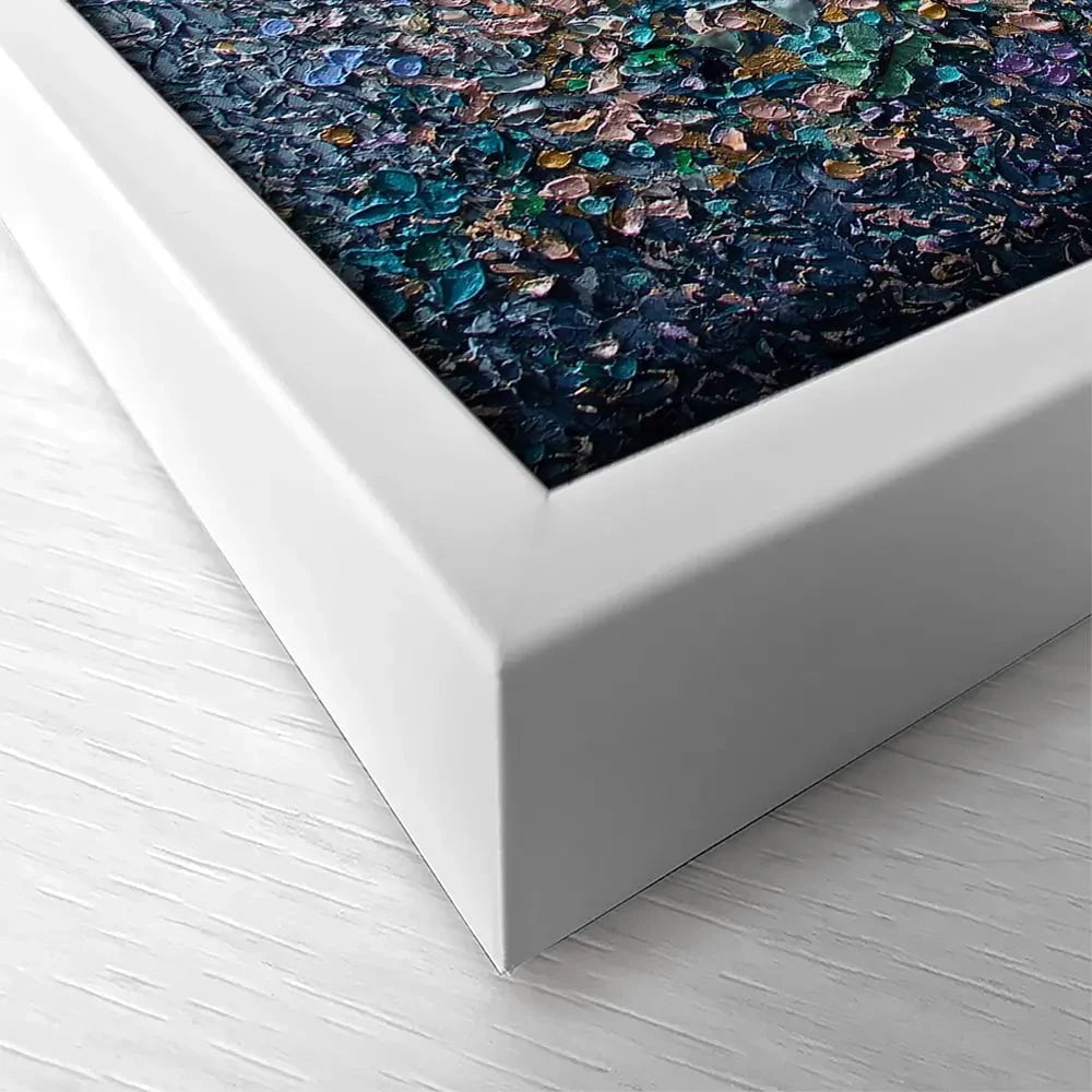 Eternal Bloom Square Canvas Print Eternal Bloom Square Canvas Print wall art product Nada Khatib