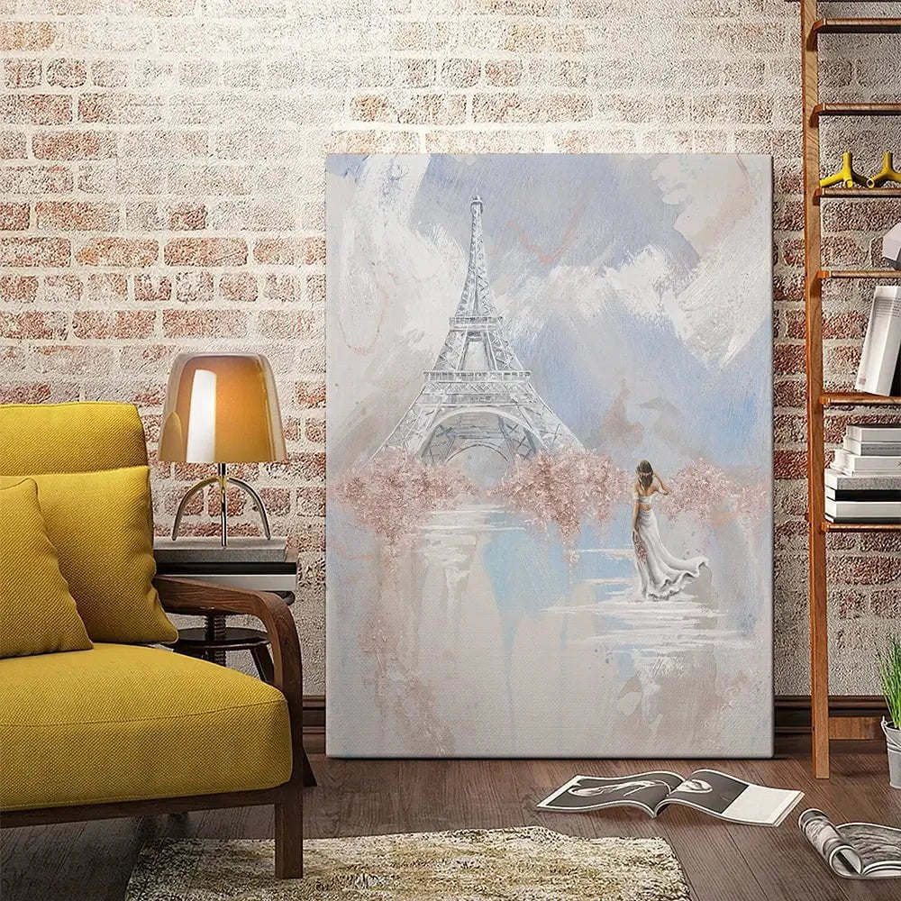 Ethereal Bliss, Paris Canvas Print Ethereal Bliss, Paris Canvas Print wall art product Isabella Karolewicz
