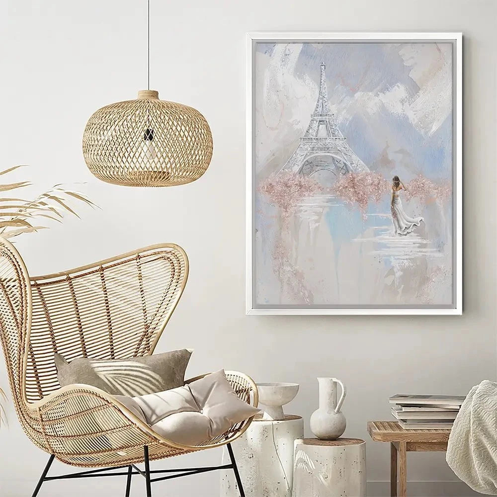 Ethereal Bliss, Paris Canvas Print Ethereal Bliss, Paris Canvas Print wall art product Isabella Karolewicz