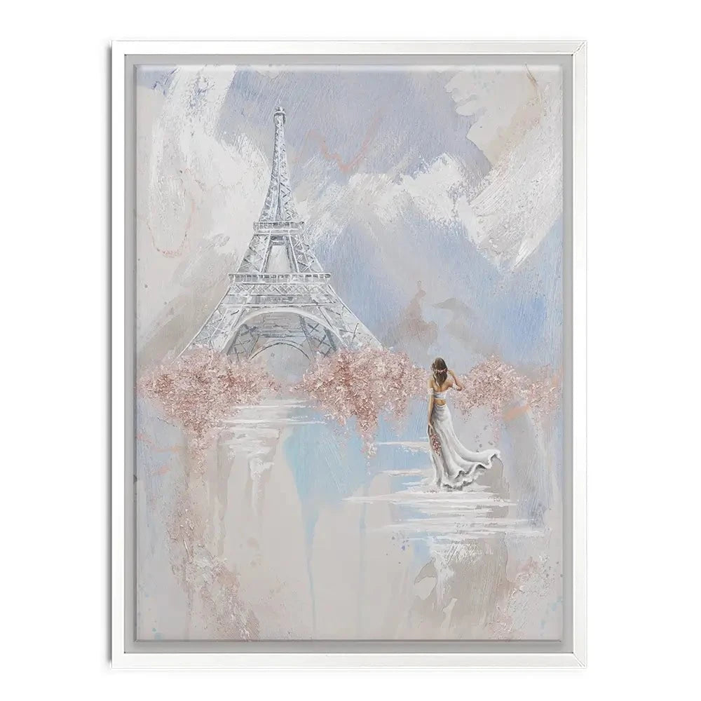 Ethereal Bliss, Paris Canvas Print Ethereal Bliss, Paris Canvas Print wall art product Isabella Karolewicz