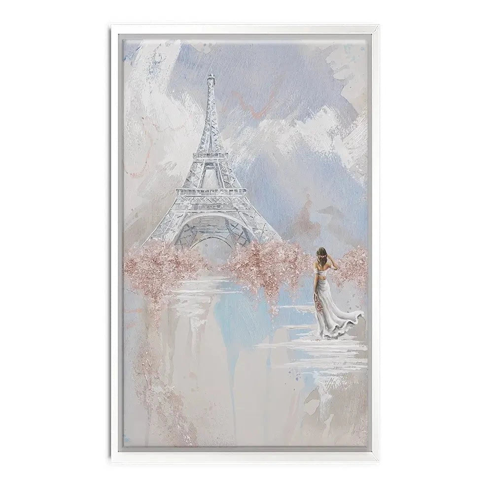 Ethereal Bliss, Paris Canvas Print Ethereal Bliss, Paris Canvas Print wall art product Isabella Karolewicz