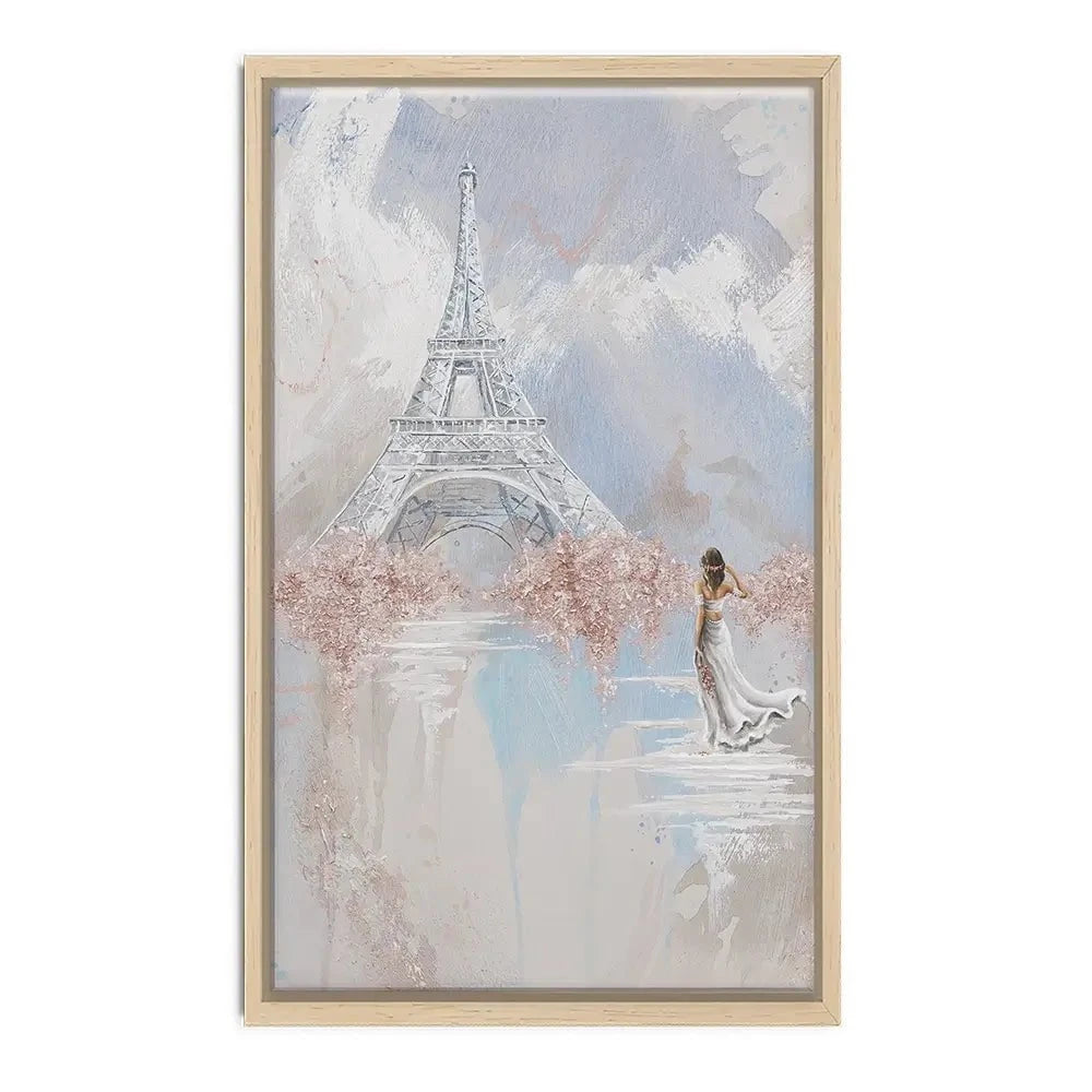Ethereal Bliss, Paris Canvas Print Ethereal Bliss, Paris Canvas Print wall art product Isabella Karolewicz