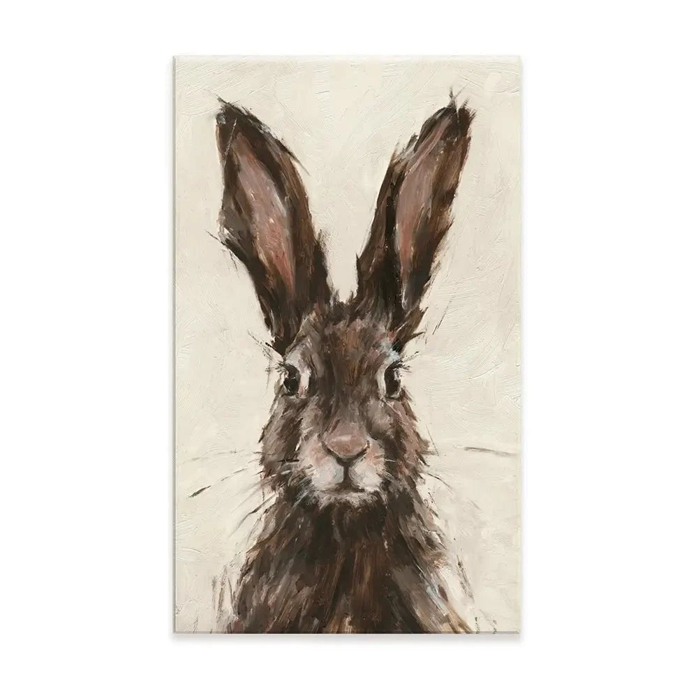 European Hare Canvas Print European Hare Canvas Print wall art product Ethan Harper