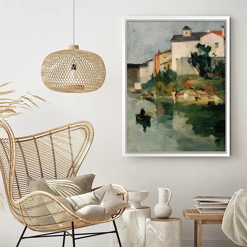 Evening Drift Canvas Print Evening Drift Canvas Print wall art product Treechild