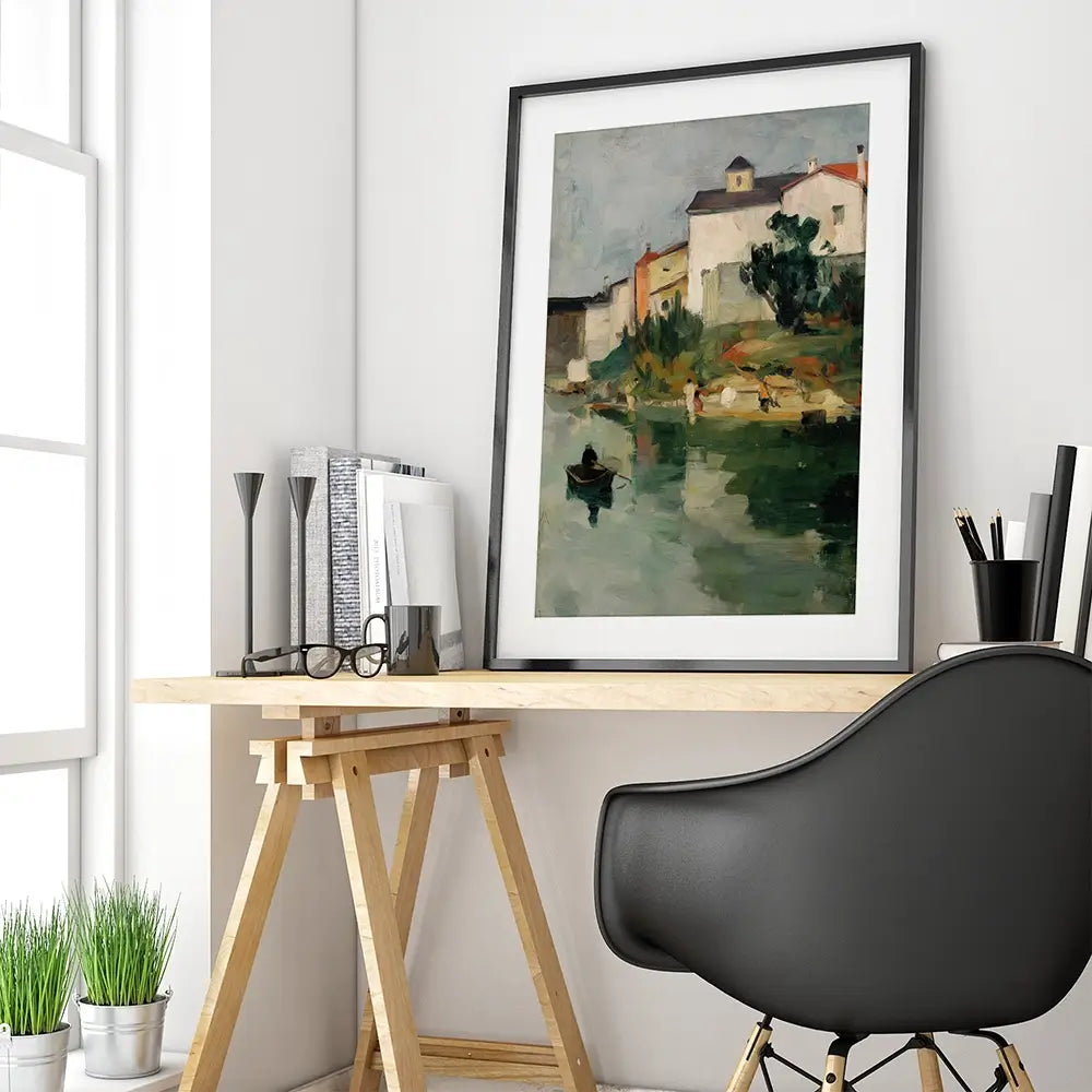 Evening Drift Framed Art Print Evening Drift Framed Art Print wall art product Treechild