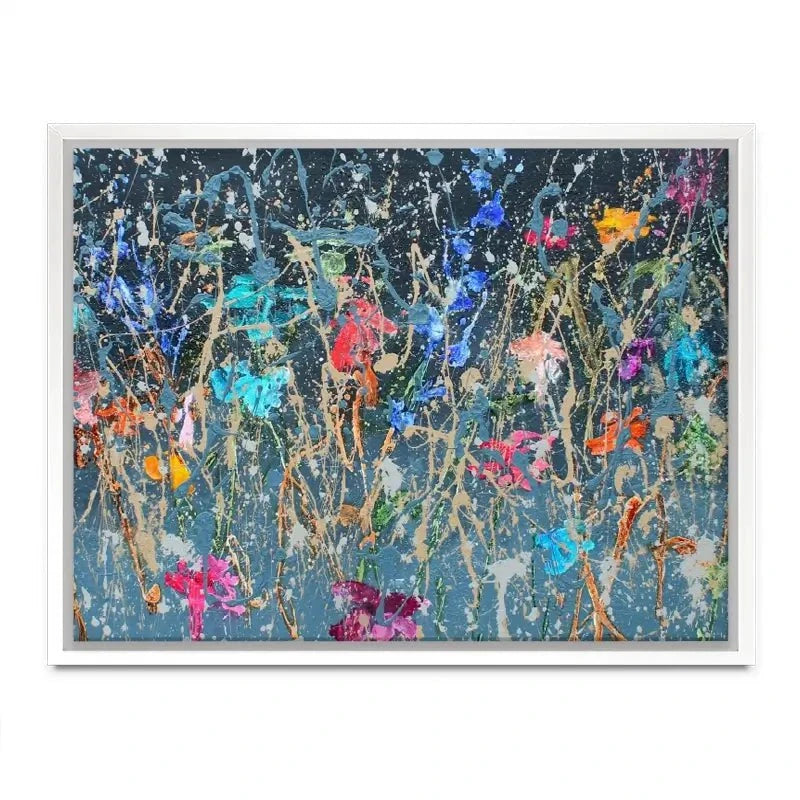 Evening Flowers Canvas Print Evening Flowers Canvas Print wall art product Studio Paint-Ing