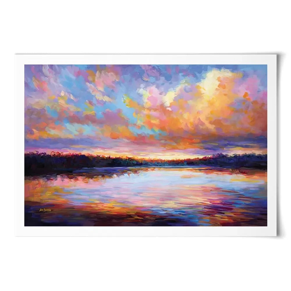 Evening Grace Art Print Evening Grace Art Print wall art product Leon Devenice