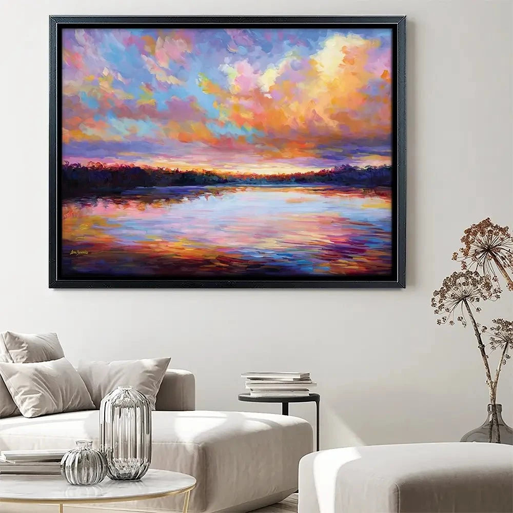 Evening Grace Canvas Print Evening Grace Canvas Print wall art product Leon Devenice