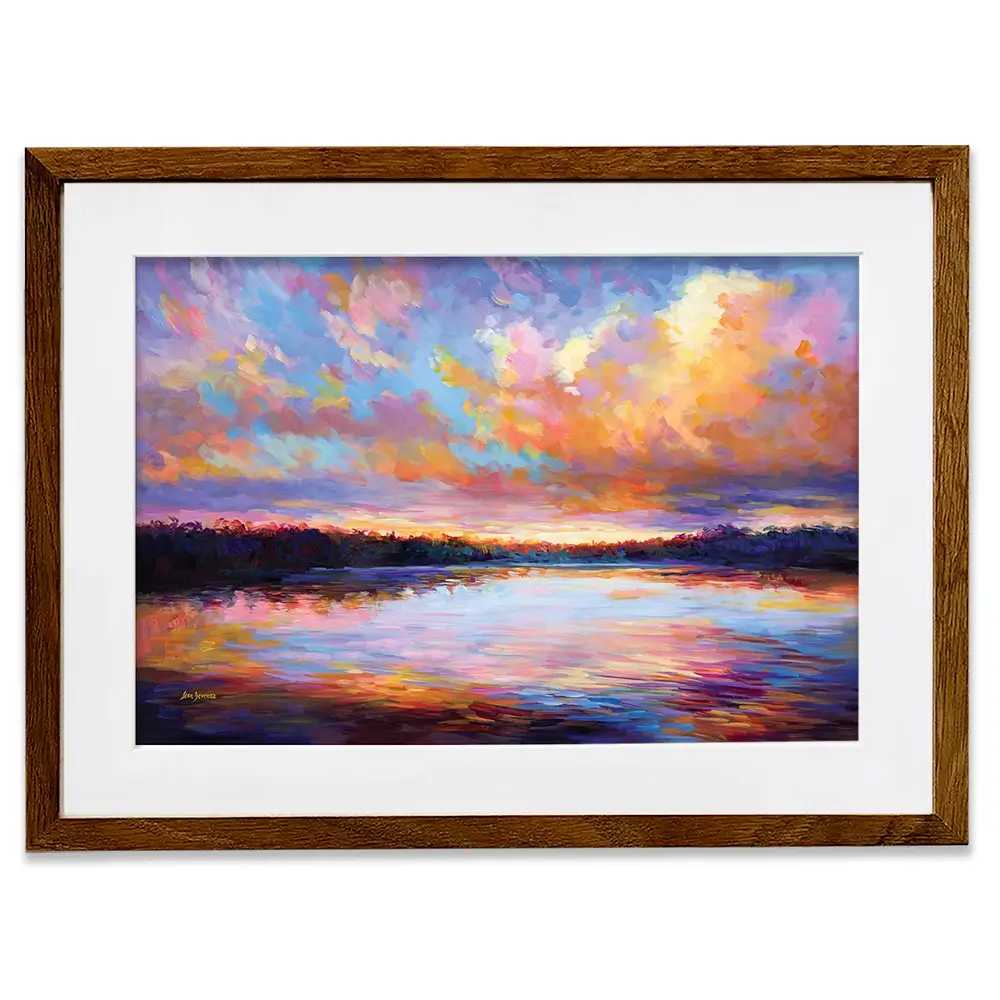 Evening Grace Framed Art Print Evening Grace Framed Art Print wall art product Leon Devenice