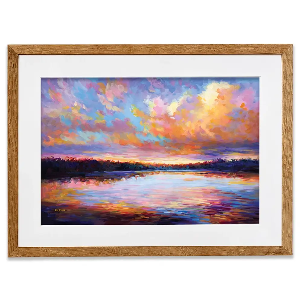 Evening Grace Framed Art Print Evening Grace Framed Art Print wall art product Leon Devenice