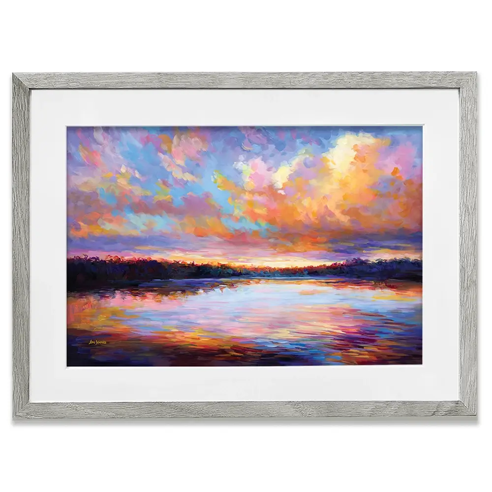 Evening Grace Framed Art Print Evening Grace Framed Art Print wall art product Leon Devenice