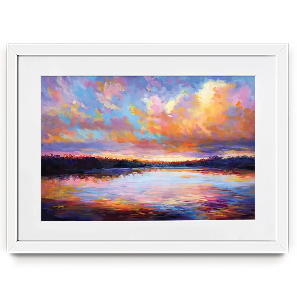 Evening Grace Framed Art Print Evening Grace Framed Art Print wall art product Leon Devenice