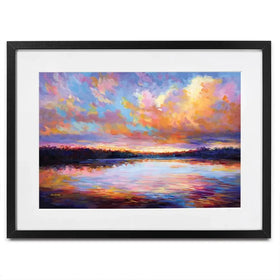 Evening Grace Framed Art Print Evening Grace Framed Art Print wall art product Leon Devenice