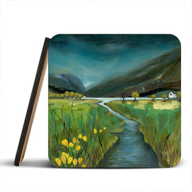 Evening Light Buttermere Coaster Set Evening Light Buttermere Coaster Set wall art product Karen Sutton