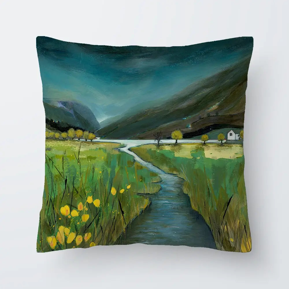 Evening Light Buttermere Cushion Evening Light Buttermere Cushion wall art product Karen Sutton