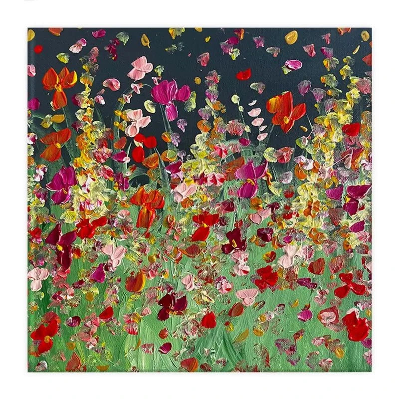Evening Meadow In Autumn Canvas Print Evening Meadow In Autumn Canvas Print wall art product Charlotte Anna Reed