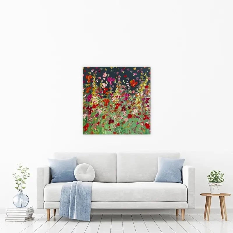 Evening Meadow In Autumn Canvas Print Evening Meadow In Autumn Canvas Print wall art product Charlotte Anna Reed